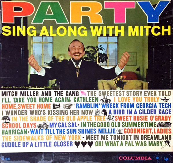 Mitch Miller And The Gang - Party Sing Along With Mitch (LP, Mono, Gat)