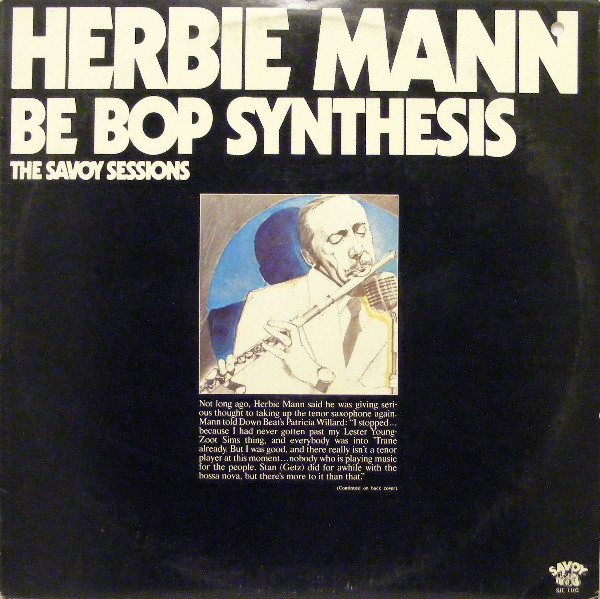 Herbie Mann - Be Bop Synthesis (LP, Album, Mono, RE)