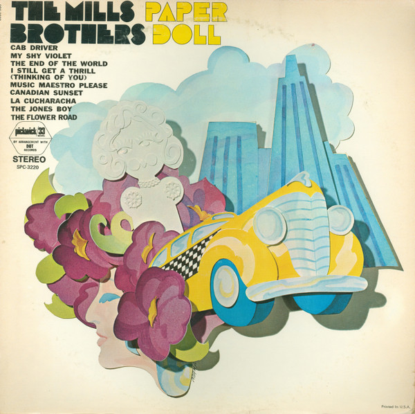 The Mills Brothers - Cab Driver, Paper Doll, My Shy Violet (LP, Comp)