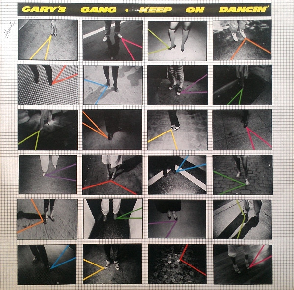 Gary's Gang - Keep On Dancin' (LP, Album, Pit)
