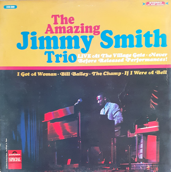 Jimmy Smith Trio - Live At The Village Gate (LP)