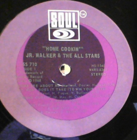 Jr. Walker And The All Stars* - Home Cookin' (LP, Album, Ind)