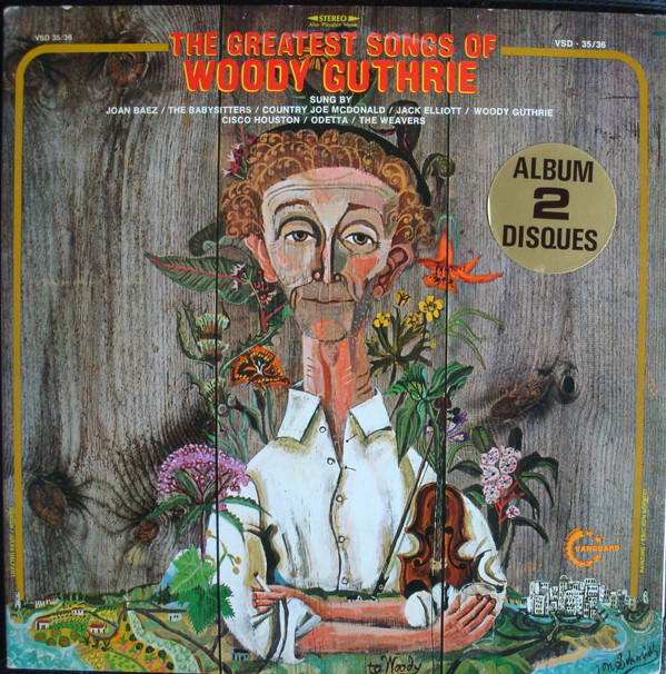 Various - The Greatest Songs Of Woody Guthrie (2xLP, Comp, Gat)
