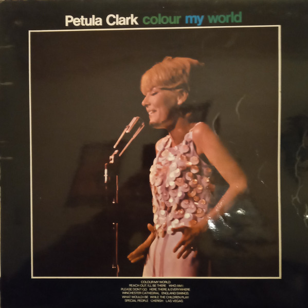 Petula Clark - Colour My World (LP, Album, Mono)
