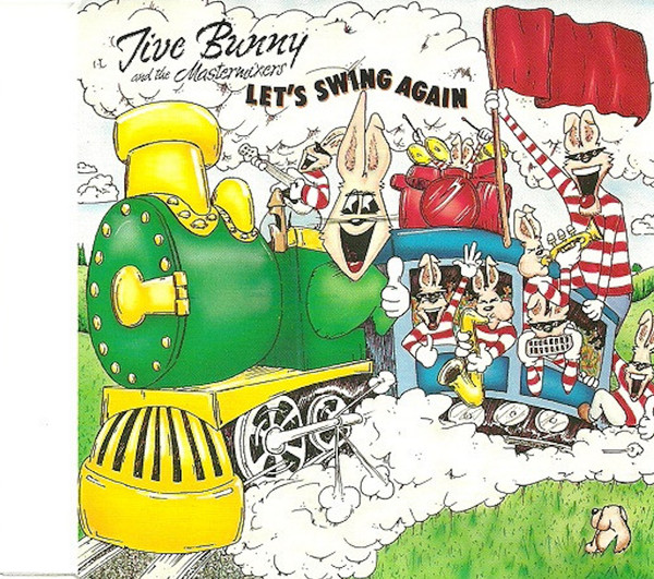 Jive Bunny And The Mastermixers / Uncle Cyrils Woodland Orchestra - Let's Swing Again / Little Brown Jug (CD, Single)