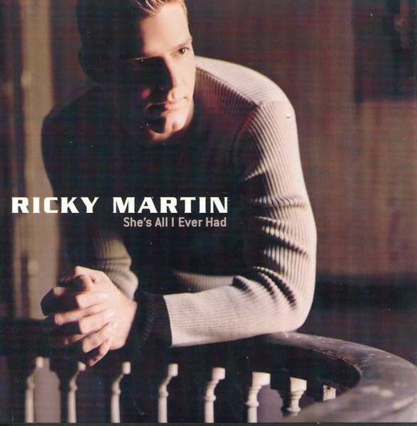 Ricky Martin - She's All I Ever Had (CD, Single, Car)
