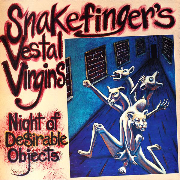 Snakefinger's Vestal Virgins - Night Of Desirable Objects (LP, Album)