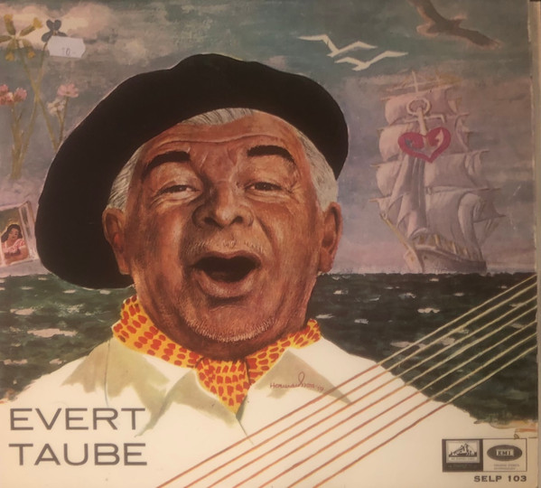 Evert Taube - Hela Sveriges Trubadur (LP, Comp, Mono)