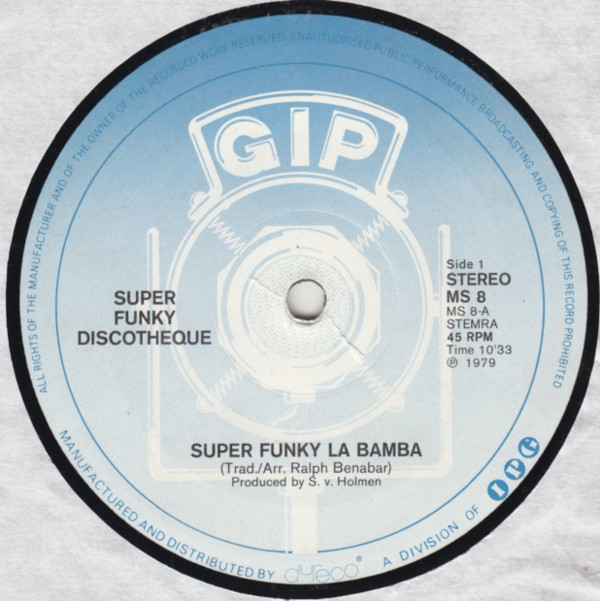 Super Funky Discotheque - Super Funky La Bamba (12", Maxi, RE)
