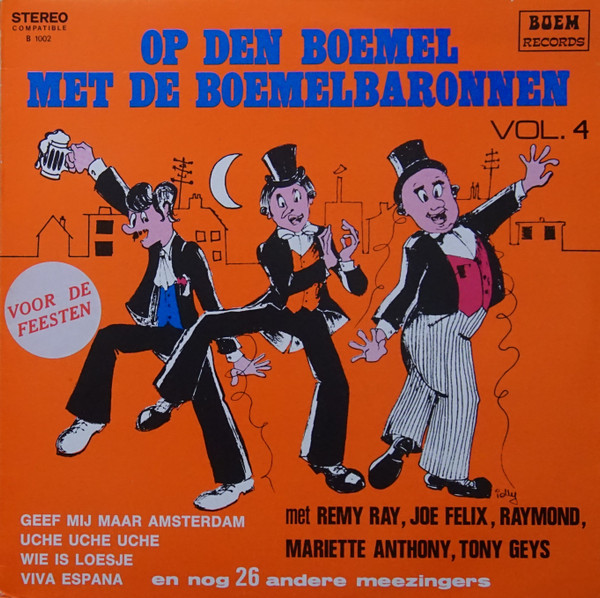 De Boemelbaronnen - Op Den Boemel Met De Boemelbaronnen Vol. 4 (LP, Album)