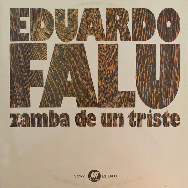 Eduardo Falú - Zamba De Un Triste (LP, Album, Gat)