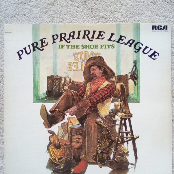 Pure Prairie League - If The Shoe Fits (LP, Album, RE, Ind)