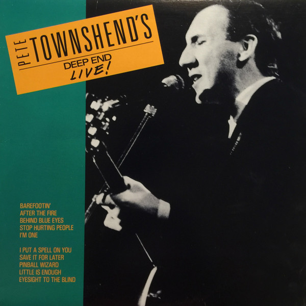 Pete Townshend 's Deep End (5) - Live! (LP, Album)