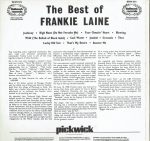 Frankie Laine - The Best Of Frankie Laine (LP, Comp, Dar) - Afbeelding 2