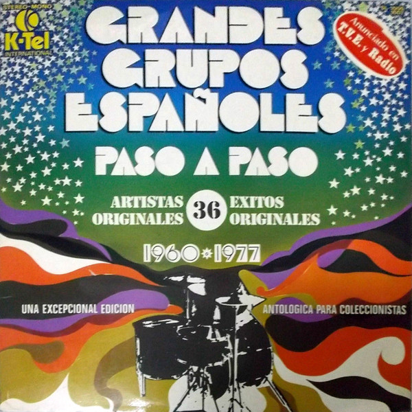 Various - Grandes Grupos Españoles Paso A Paso 1960-1977 (2xLP, Comp)
