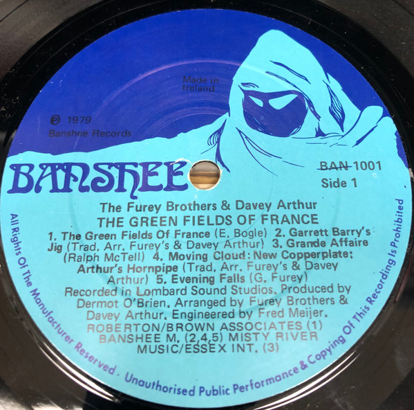 The Fureys & Davey Arthur - The Green Fields Of France (LP, Album)