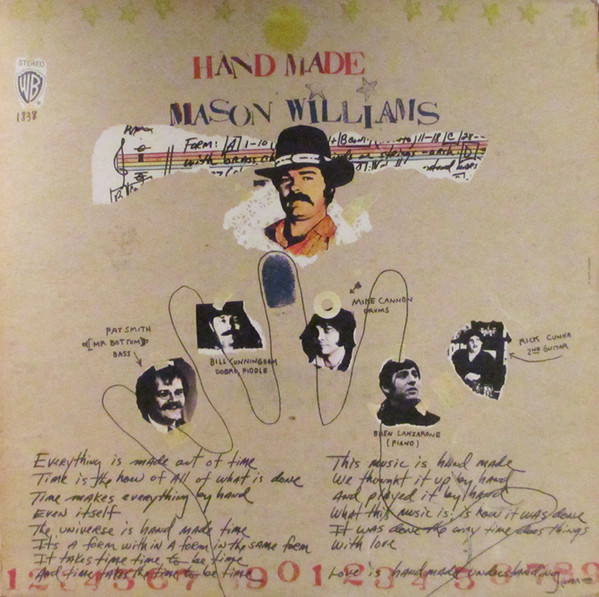 Mason Williams - Hand Made (LP, Album)