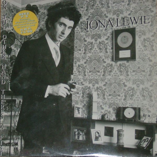 Jona Lewie - On The Other Hand There's A Fist (LP, Album, Ltd, Pic)