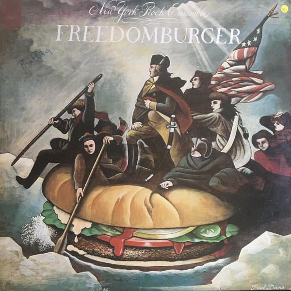 The New York Rock Ensemble - Freedomburger (LP, Album, RE)