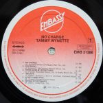 Tammy Wynette - No Charge (LP, Album, Comp) - Afbeelding 2