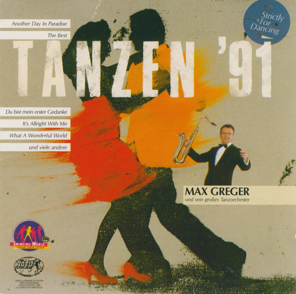 Max Greger Und Sein Großes Tanzorchester - Tanzen '91 (CD, Album, Club)