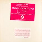 Crack The Sky - WBAB-FM Radio Broadcast (LP, Promo)