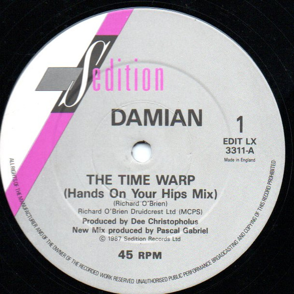 Damian - The Time Warp (12")