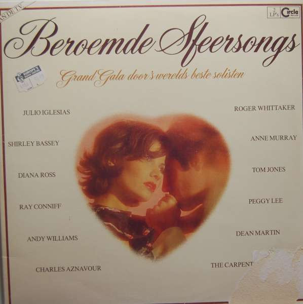 Various - Beroemde Sfeersongs  - Grand Gala Door 's Werelds Beste Solisten (2xLP, Comp, Gat)