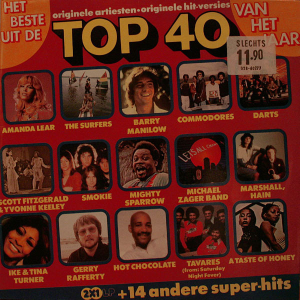 Various - Het Beste Uit De Top 40 Van Het Jaar (2xLP, Comp)