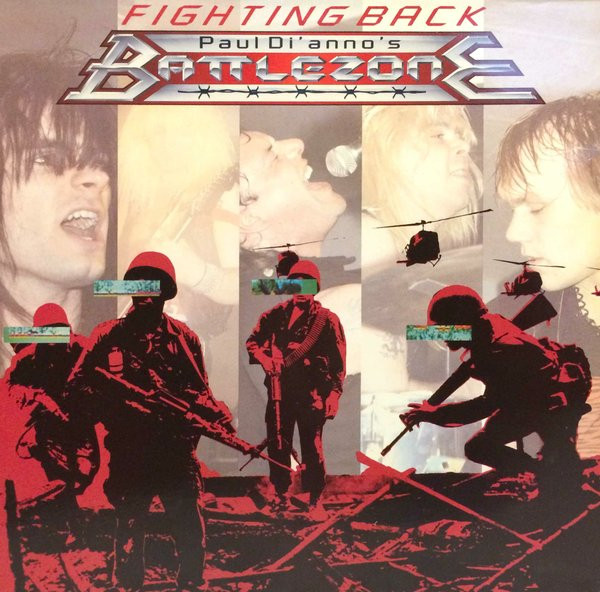 Paul Di'anno's Battlezone - Fighting Back (LP, Album)