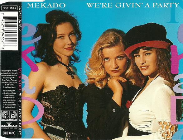 Mekado - We're Givin' A Party (CD, Single)