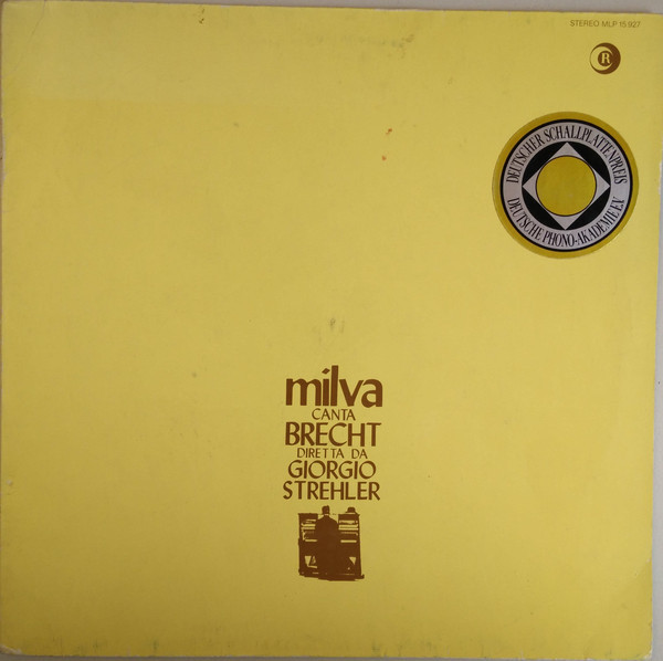 Milva - Milva Canta Brecht (LP, Album, RE)