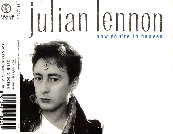 Julian Lennon - Now You're In Heaven (CD, Single)