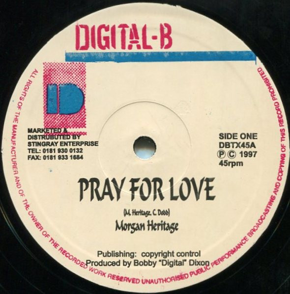 Morgan Heritage - Pray For Love (12")