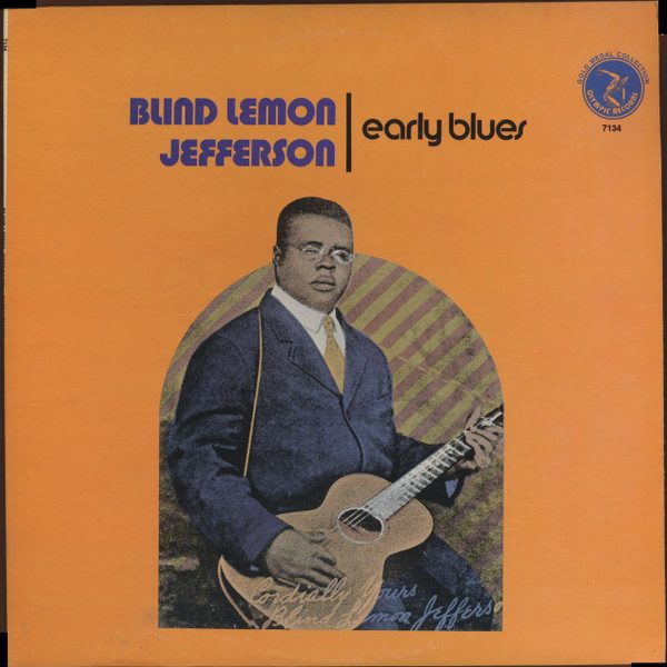 Blind Lemon Jefferson - Early Blues (LP, Comp)