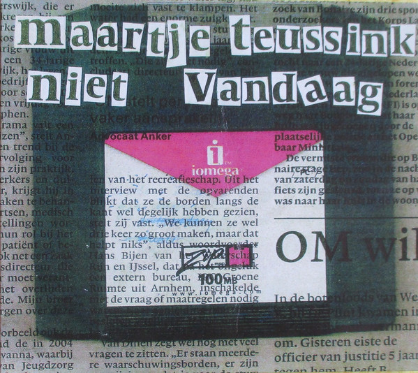 Maartje Teussink - Niet Vandaag (CD, Album)