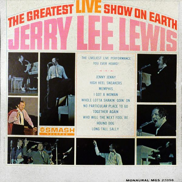 Jerry Lee Lewis - The Greatest Live Show On Earth (LP, Album, Mono)