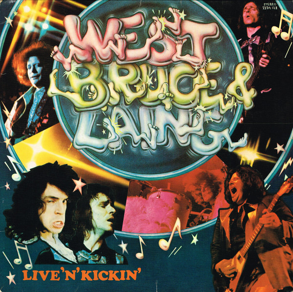 West, Bruce & Laing - Live 'N' Kickin' (LP, Album)