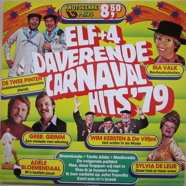 Various - Elf + 4 Daverende Carnavalshits '79 (LP, Comp)