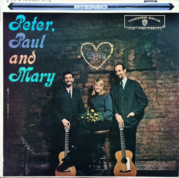 Peter, Paul & Mary - Peter, Paul And Mary (LP, Album, Pit)