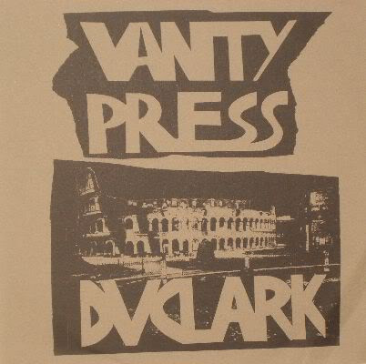 D.V. Clark - Vanity Press (LP, Album, Mono)