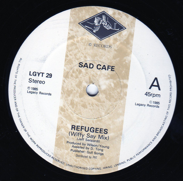 Sad Café - Refugees (12")