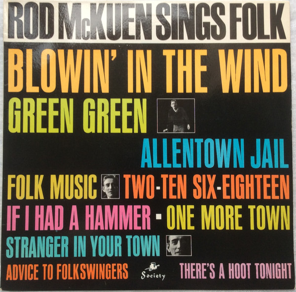 Rod McKuen With The Horizon Singers - Sings Folk (LP, Comp)
