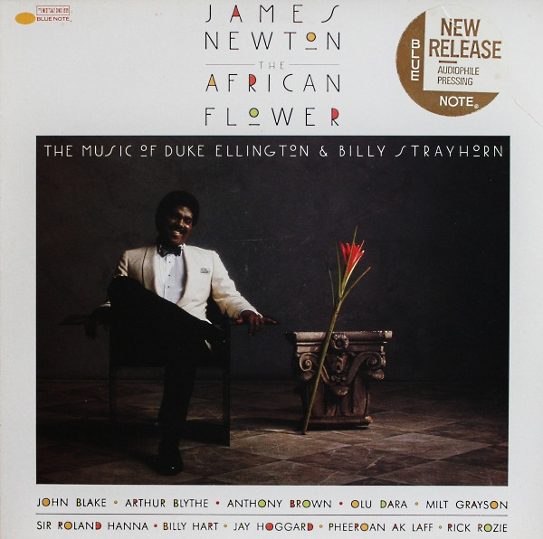 James Newton (2) - The African Flower (The Music Of Duke Ellington & Billy Strayhorn) (LP, Album, Dir)