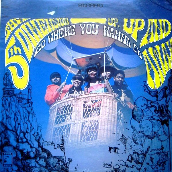 The Fifth Dimension - Up, Up And Away (LP, Album, Res)
