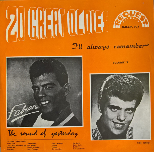 Various - 20 Great Oldies -  I'll Always Remember Volume 3 (LP, Comp)