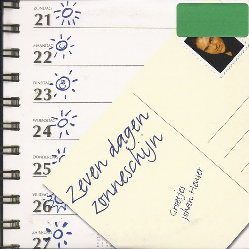 Johan Heuser - Zeven Dagen Zonneschijn (CD, Single)