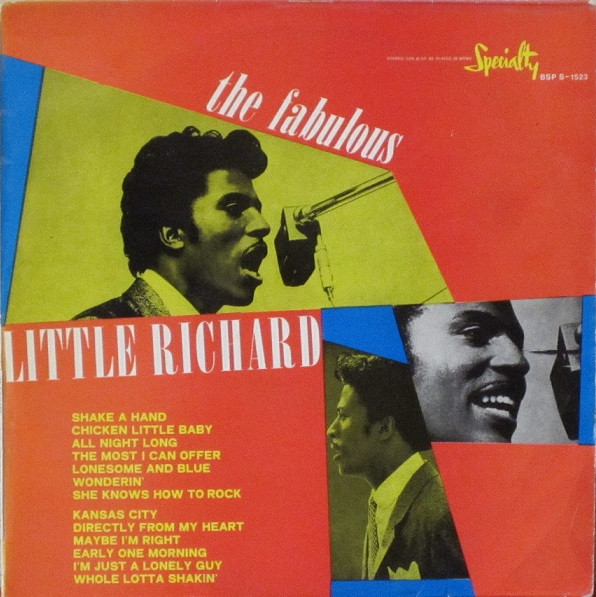 Little Richard - The Fabulous Little Richard (LP, Album, RE)