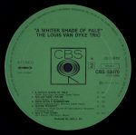 Trio Louis Van Dyke* - A Whiter Shade Of Pale (LP, Album, RE) - Afbeelding 4