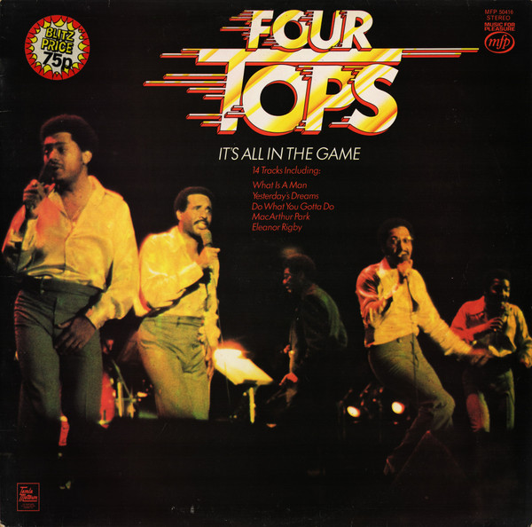 Four Tops - It's All In The Game (LP, Album, RE)